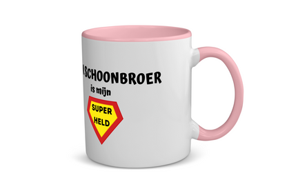 mijn schoonbroer is mijn superheld Koffiemok - Theemok