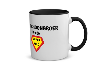 mijn schoonbroer is mijn superheld Koffiemok - Theemok