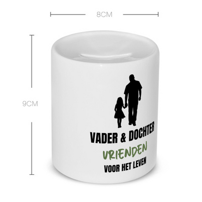 vader en dochter Spaarpot