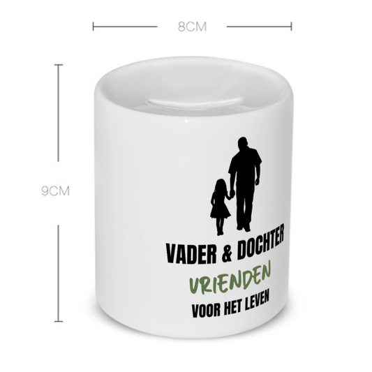 vader en dochter Spaarpot