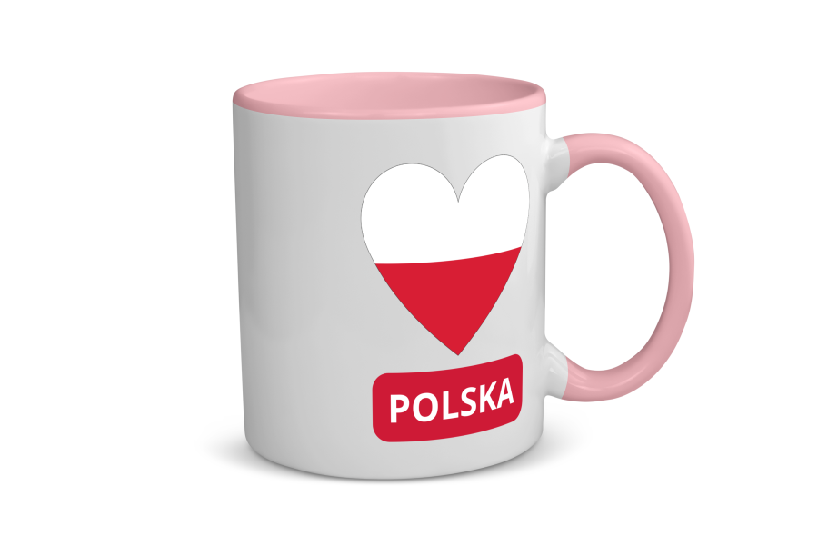 polska vlag hartje Koffiemok - Theemok