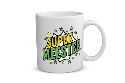 super meester Koffiemok - Theemok