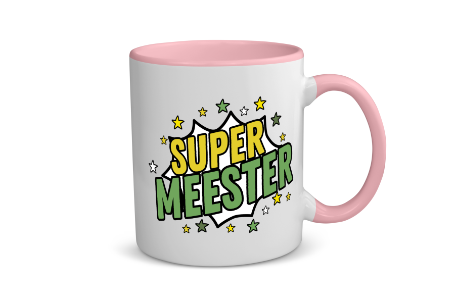 super meester Koffiemok - Theemok