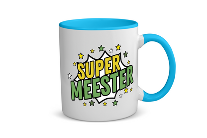 super meester Koffiemok - Theemok