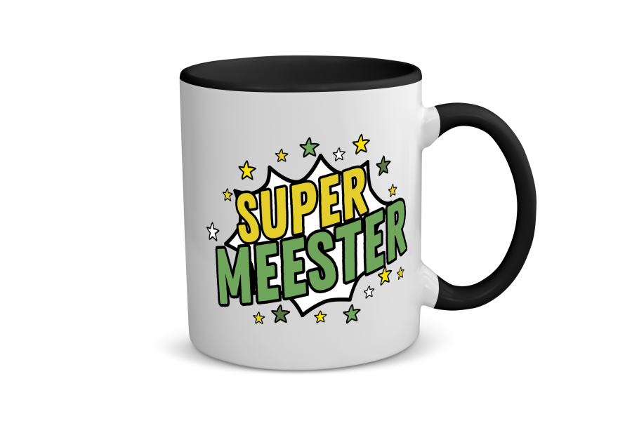 super meester Koffiemok - Theemok