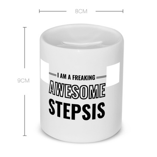 i am a freaking awesome stepsis Spaarpot