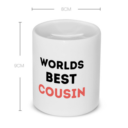 worlds best cousin Spaarpot