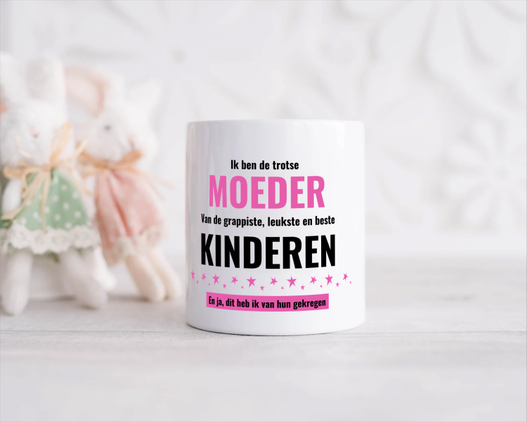 ik ben de trotste moeder van de grappigste, leukste en beste kinderen, en ja dit heb ik van hun gekregen Spaarpot