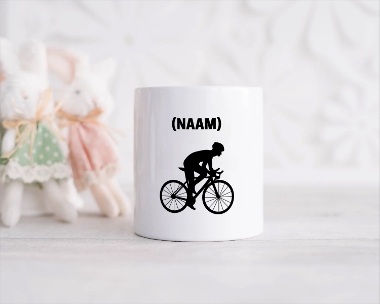 wielrenner met je eigen naam Spaarpot