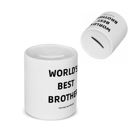 world's best brother it's true we checked Spaarpot