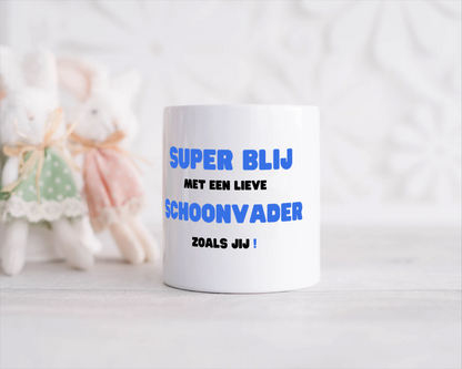 super blij met een lieve schoonvader zoals jij Spaarpot