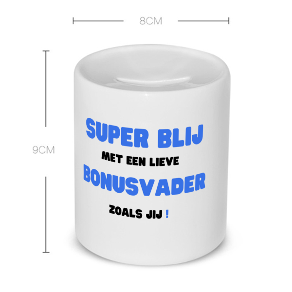 super blij met een lieve bonusvader zoals jij Spaarpot