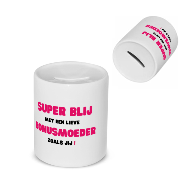 super blij met een lieve bonusmoeder zoals jij Spaarpot