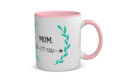 mom i love you Koffiemok - Theemok