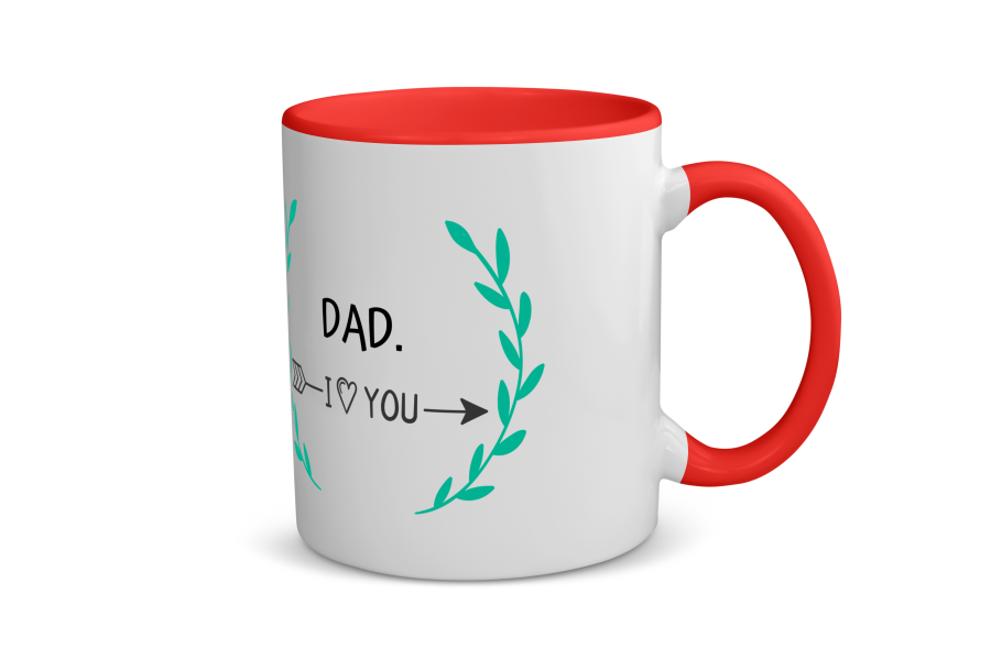 dad i love you Koffiemok - Theemok