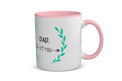 dad i love you Koffiemok - Theemok