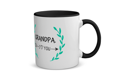 grandpa i love you Koffiemok - Theemok