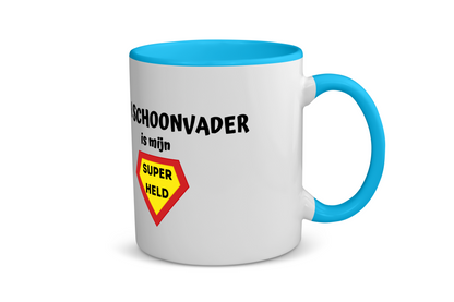mijn schoonvader is mijn superheld Koffiemok - Theemok