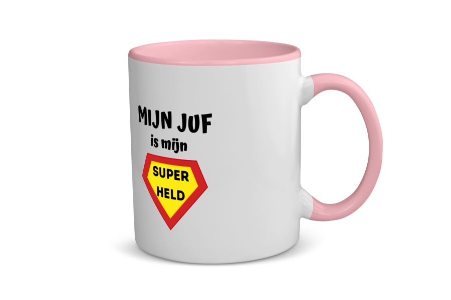 mijn juf is mijn superheld Koffiemok - Theemok