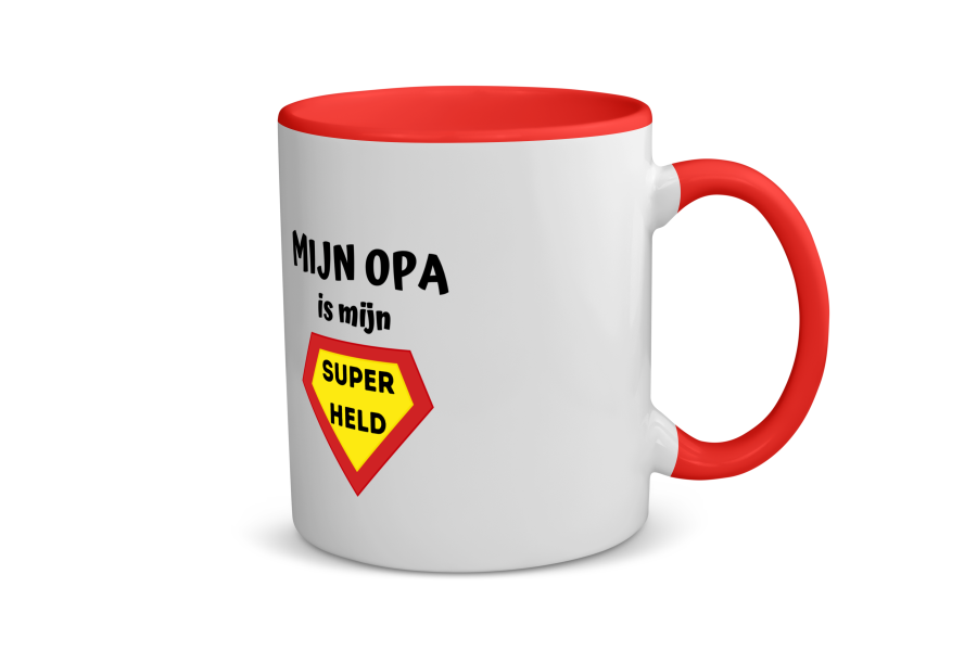 mijn opa is mijn superheld Koffiemok - Theemok