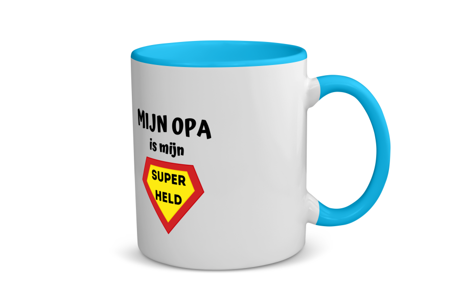 mijn opa is mijn superheld Koffiemok - Theemok
