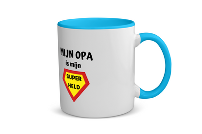 mijn opa is mijn superheld Koffiemok - Theemok