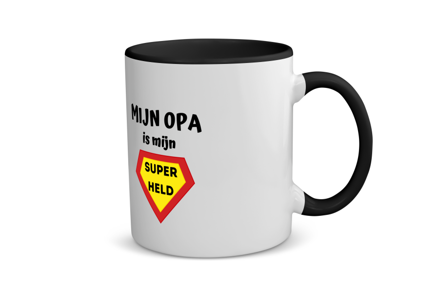 mijn opa is mijn superheld Koffiemok - Theemok