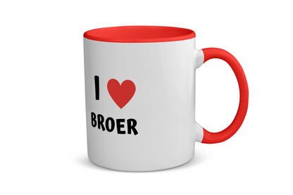 i love broer Koffiemok - Theemok