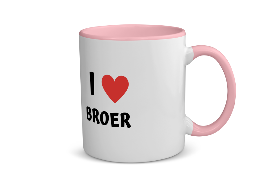 i love broer Koffiemok - Theemok