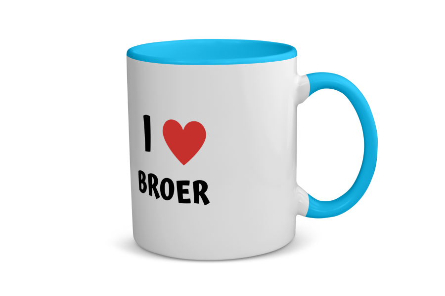 i love broer Koffiemok - Theemok