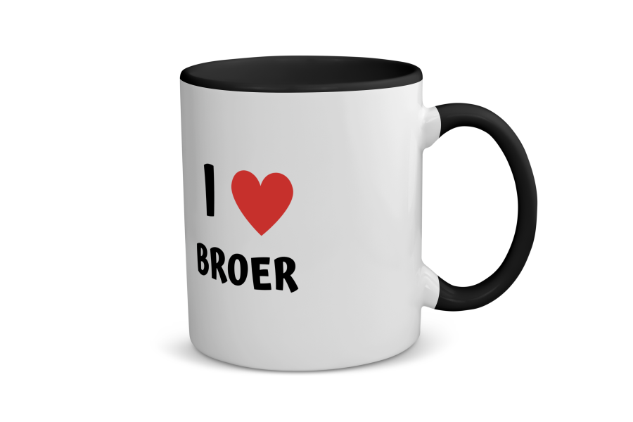 i love broer Koffiemok - Theemok