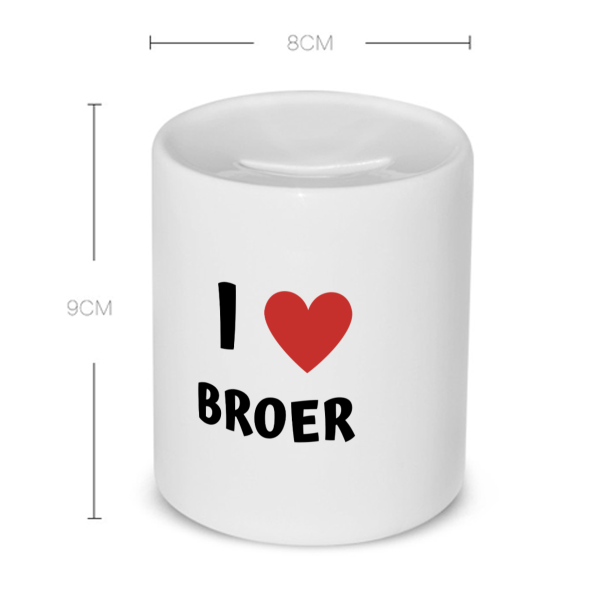 i love broer Spaarpot