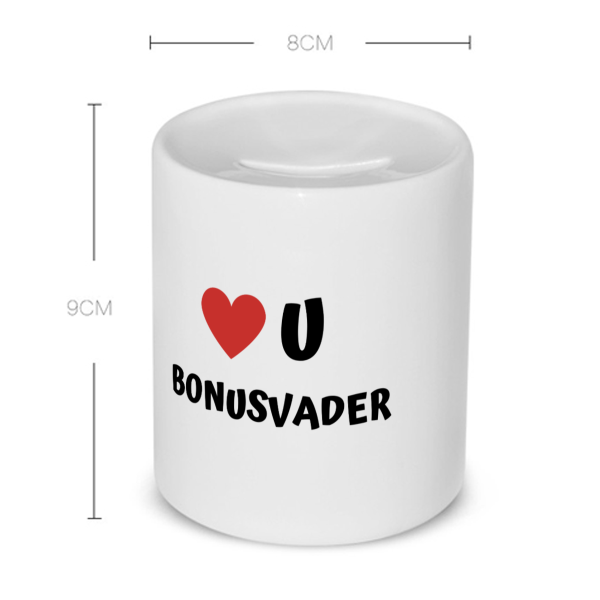 love u bonusvader Spaarpot