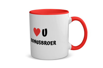 love u bonusbroer Koffiemok - Theemok