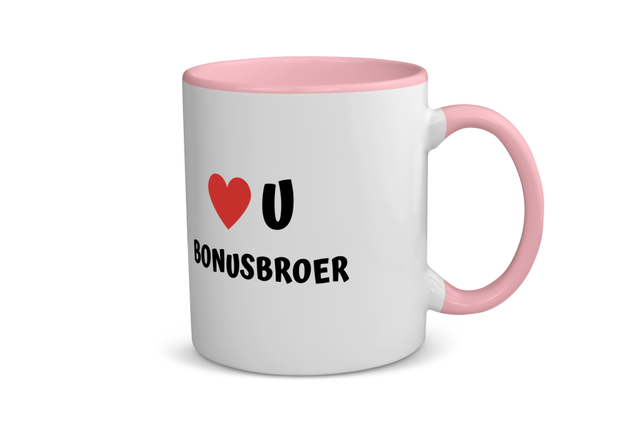 love u bonusbroer Koffiemok - Theemok