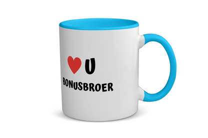 love u bonusbroer Koffiemok - Theemok