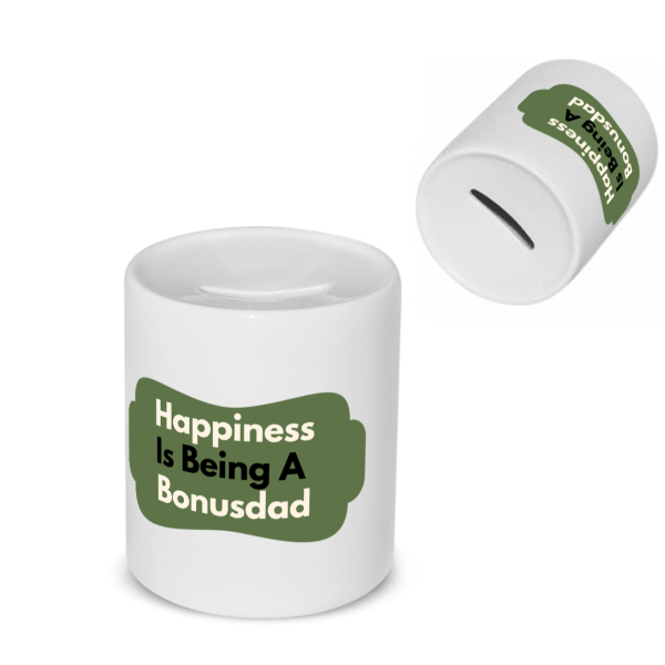 happiness is being a bonusdad Spaarpot