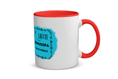 liefste bonusopa van de wereld Koffiemok - Theemok