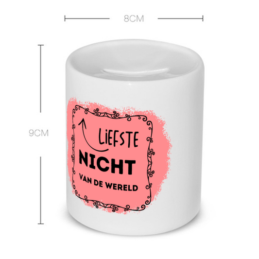 liefste nicht van de wereld Spaarpot