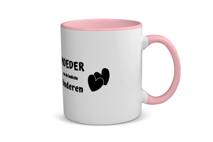 moeder van de leukste kinderen Koffiemok - Theemok