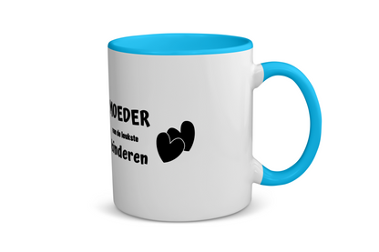 moeder van de leukste kinderen Koffiemok - Theemok