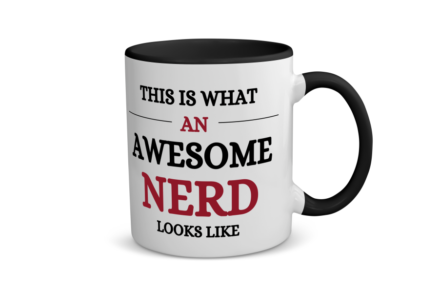 an awesome nerd Koffiemok - Theemok