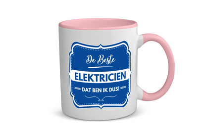 de beste elektricien Koffiemok - Theemok