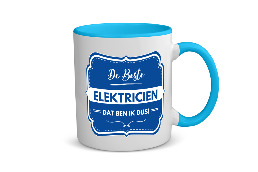 de beste elektricien Koffiemok - Theemok