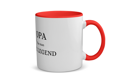 opa the man the legend Koffiemok - Theemok