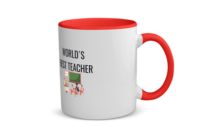 worlds best teacher Koffiemok - Theemok