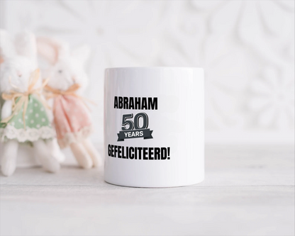 50 jaar sarah en abraham cadeau Spaarpot