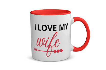 i love my wife Koffiemok - Theemok