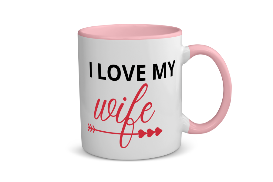 i love my wife Koffiemok - Theemok