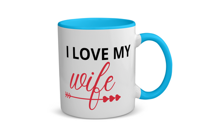 i love my wife Koffiemok - Theemok